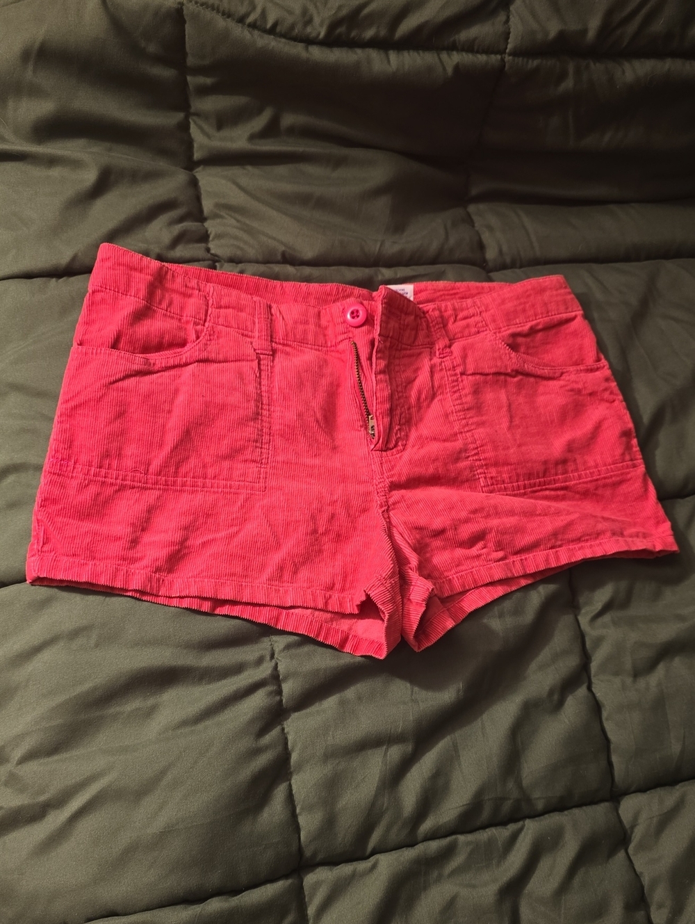 Y2K Shorts Corduroy